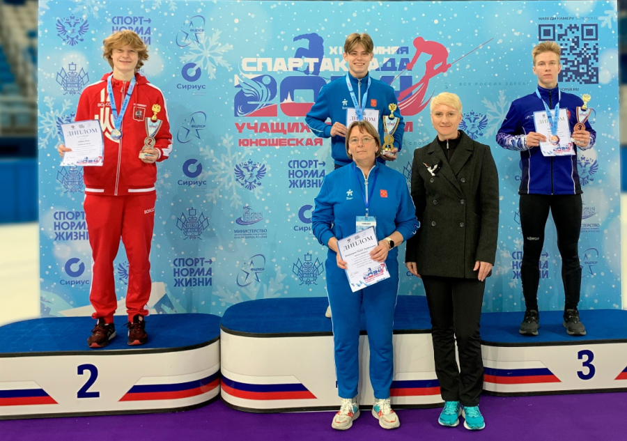 Зимняя Спартакиада учащихся - шорт-трек - фото2