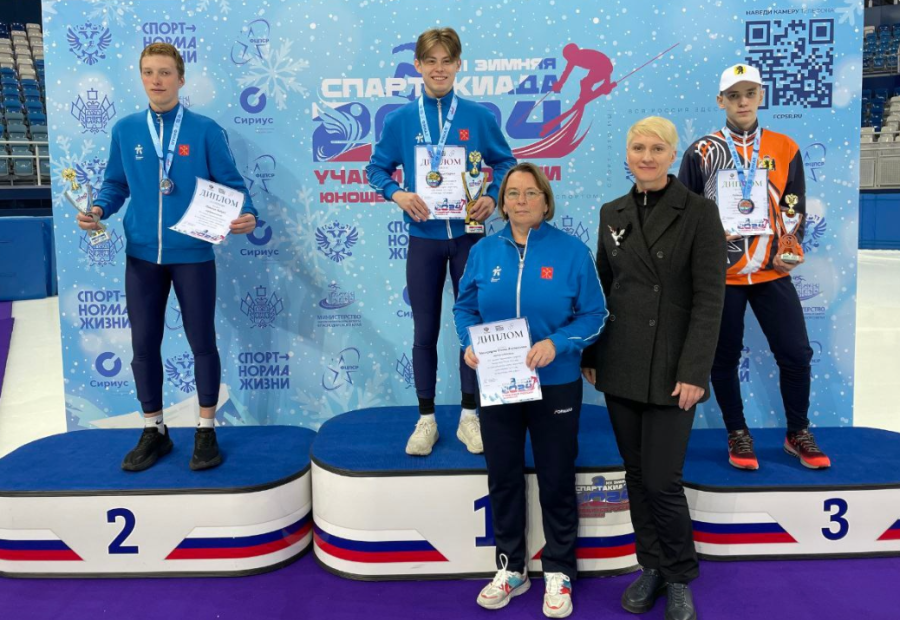 Зимняя Спартакиада учащихся - шорт-трек - фото6