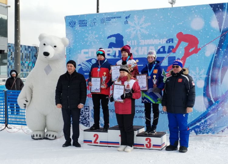 Зимняя Спартакиада учащихся - спортивное ориентирование - Красноярск - фото1
