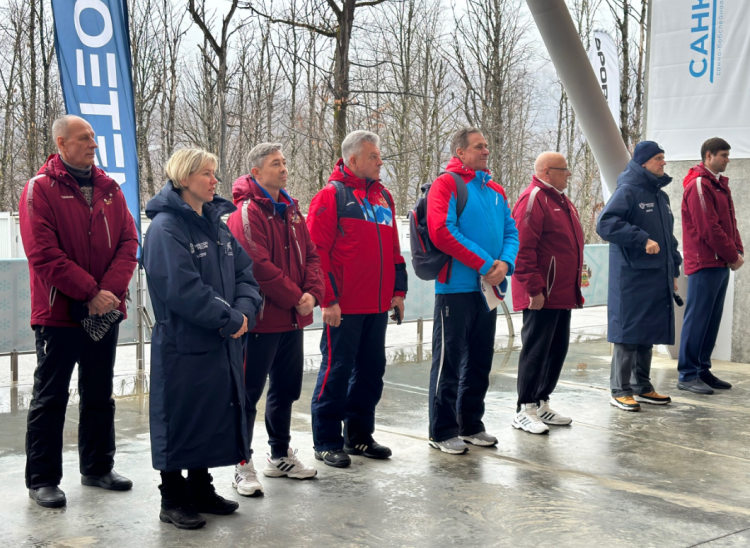 Зимняя Спартакиада учащихся - скелетон - открытие - фото2