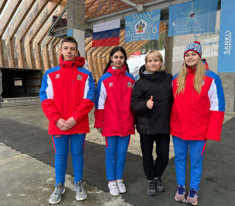 Зимняя Спартакиада учащихся - скелетон - открытие - фото4