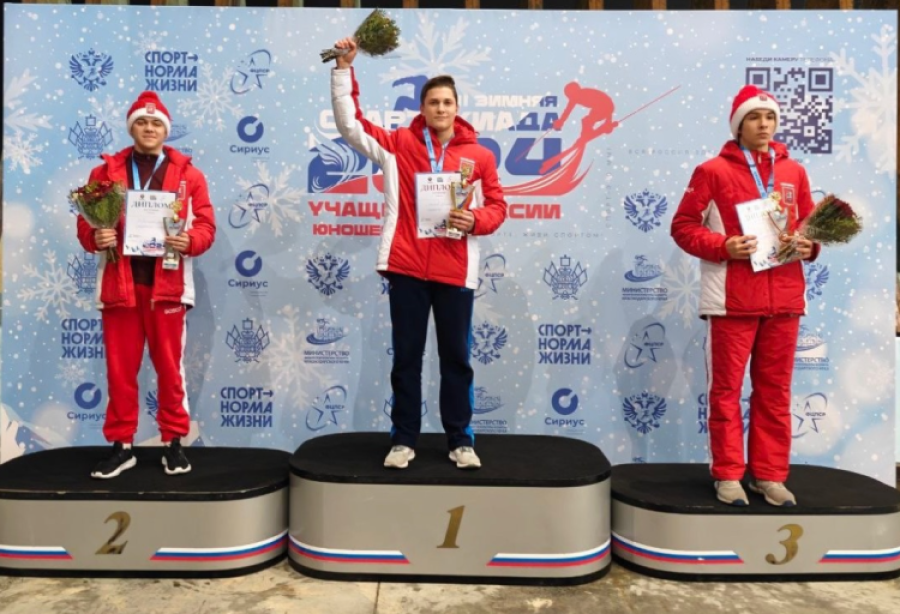 Зимняя Спартакиада учащихся - скелетон - открытие - фото7