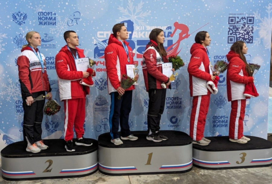 Зимняя Спартакиада учащихся - скелетон - открытие - фото9